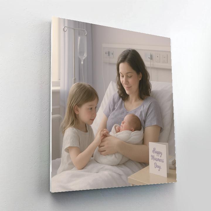 Hospital Room First Mothers Day paint by numbers