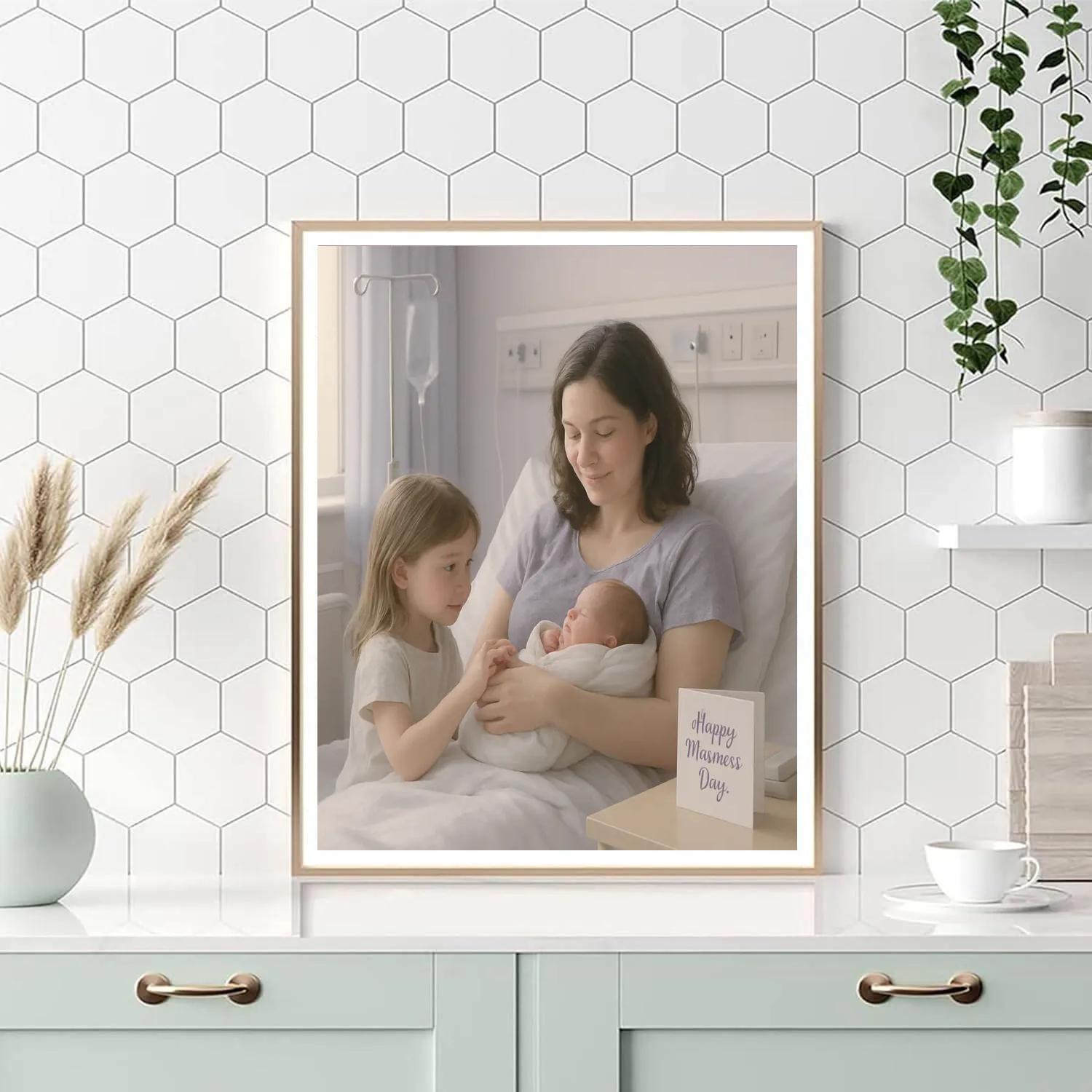 Hospital Room First Mothers Day paint by numbers