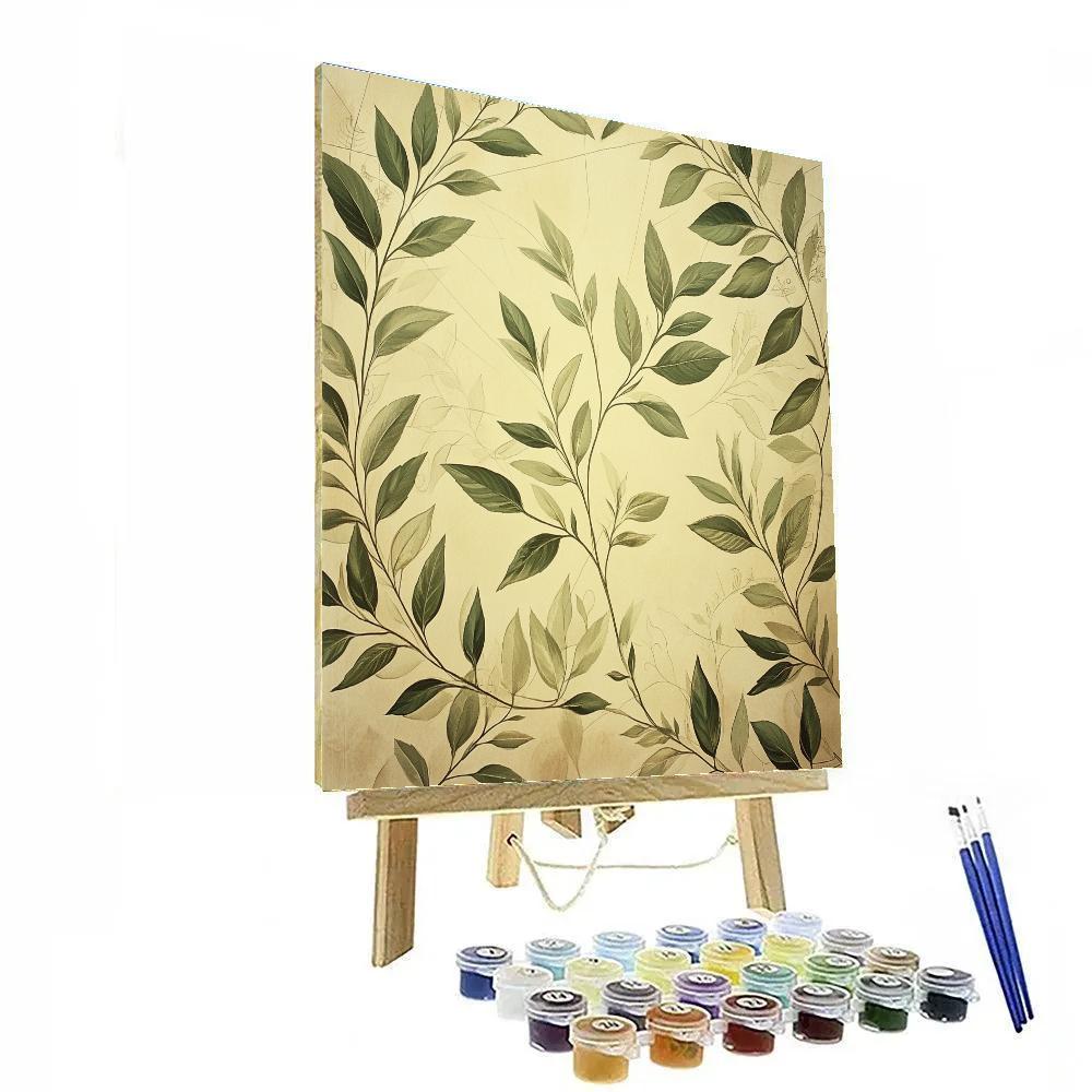 Leonardo Da Vinci Inspired Botanical Constellations Paint by numbers kits