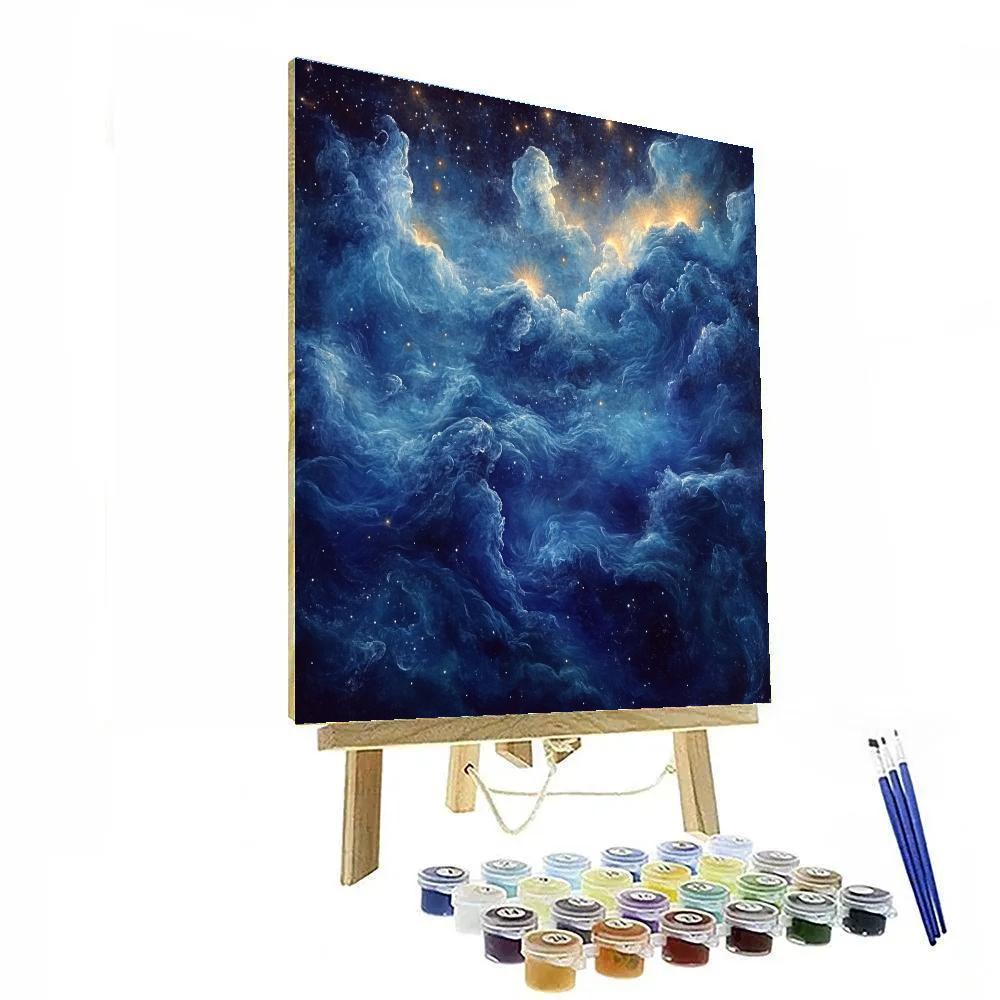 Edgar Degas Inspired Tidal Nebula Numbered painting kits