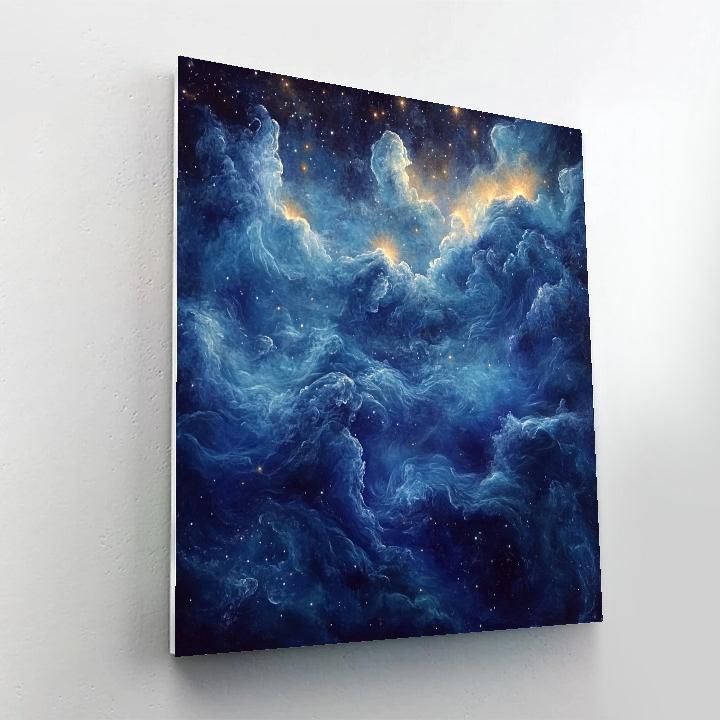 Edgar Degas Inspired Tidal Nebula Numbered painting kits