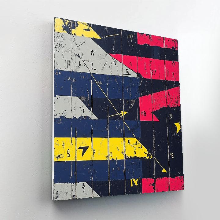 Jean-Michel Basquiat Inspired Gravity Of Invisible Cities Paint by numbers kits
