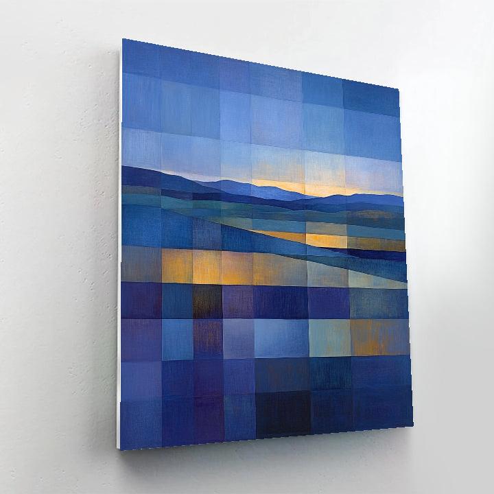 Paul Klee Inspired Chromatic Night Voyage DIY paint by numbers