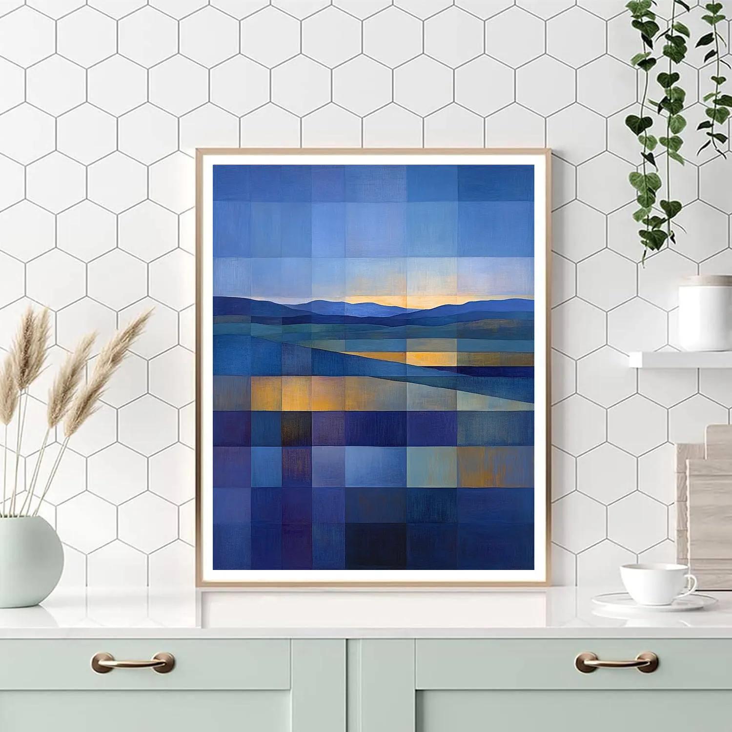 Paul Klee Inspired Chromatic Night Voyage DIY paint by numbers