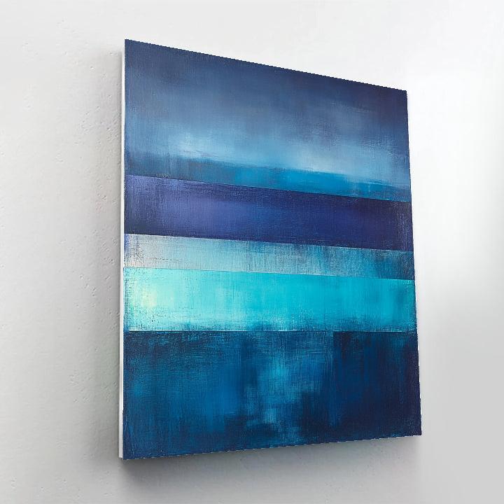 Mark Rothko Inspired Cosmic Tides Of Memory paint by color