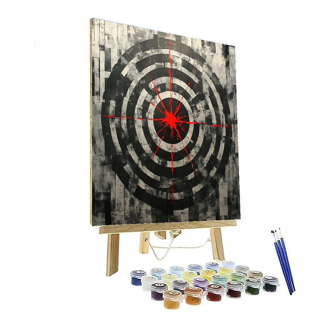 Banksy Inspired War Without Maps Paint by numbers kits