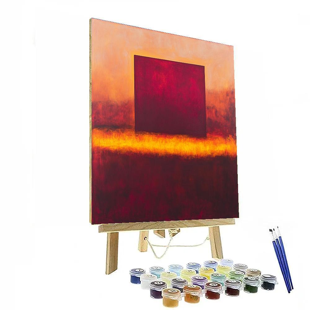 Mark Rothko Inspired Ember Of Late Autumn Paint by numbers kits