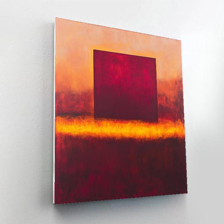 Mark Rothko Inspired Ember Of Late Autumn Paint by numbers kits