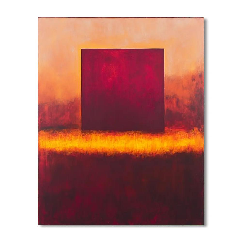 Mark Rothko Inspired Ember Of Late Autumn Paint by numbers kits