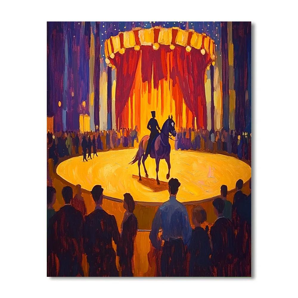 Henri De Toulouse Lautrec Inspired Night Circus Painting by numbers kit