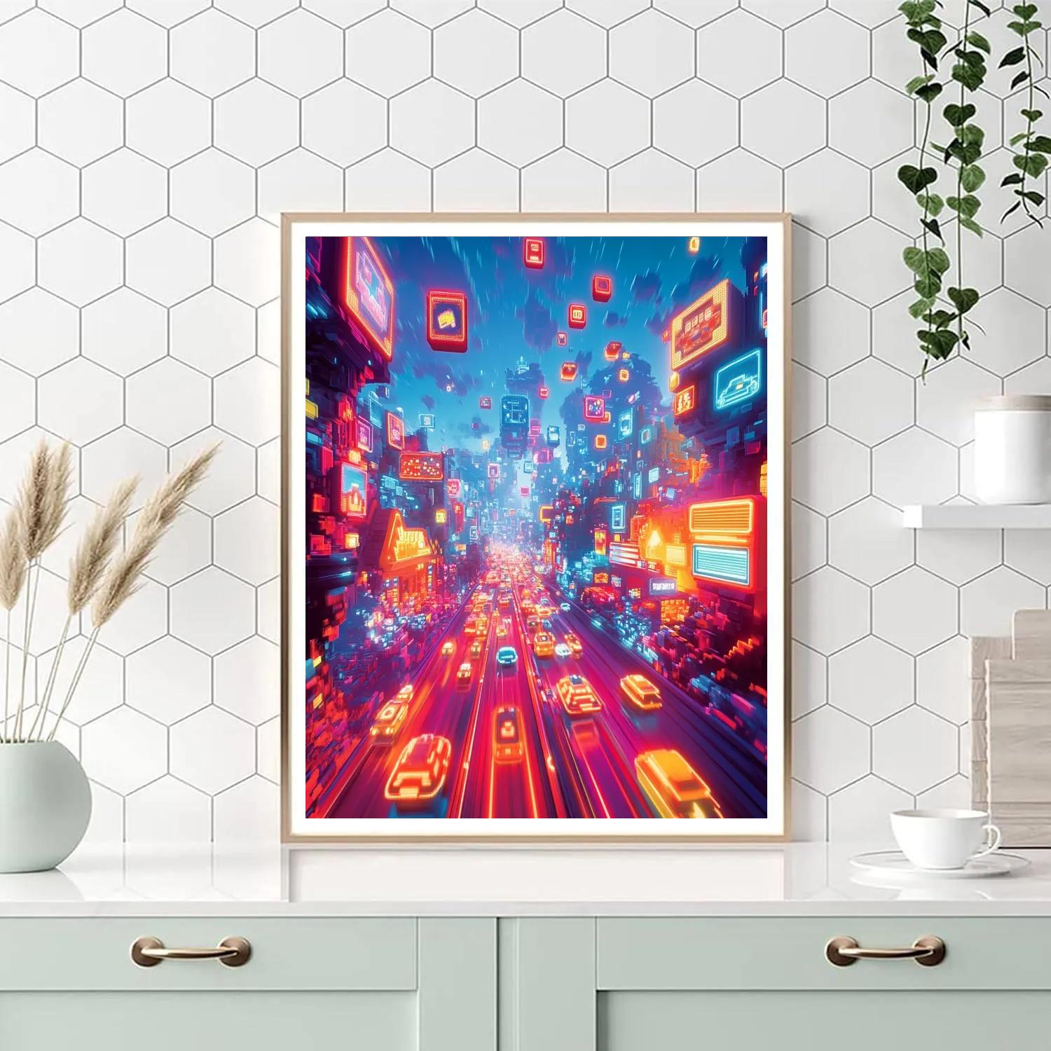 Wreck-It Ralph’s Video Game Rally Disney Inspired painting number kit