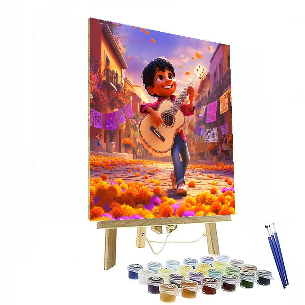 Coco’s Family Fiesta Disney Inspired paint by numbers