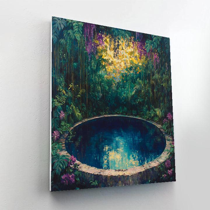 Frida Kahlo Inspired Sacred Cenote Of Reflections Paint by numbers kits