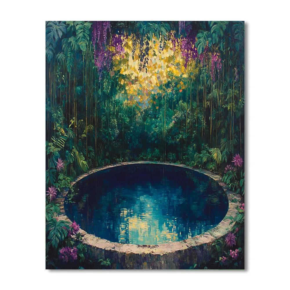 Frida Kahlo Inspired Sacred Cenote Of Reflections Paint by numbers kits