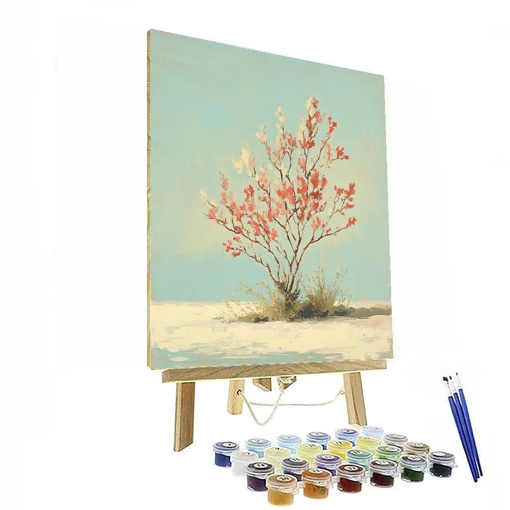 Leonardo Da Vinci Inspired Veiled Coral Forms paint by number