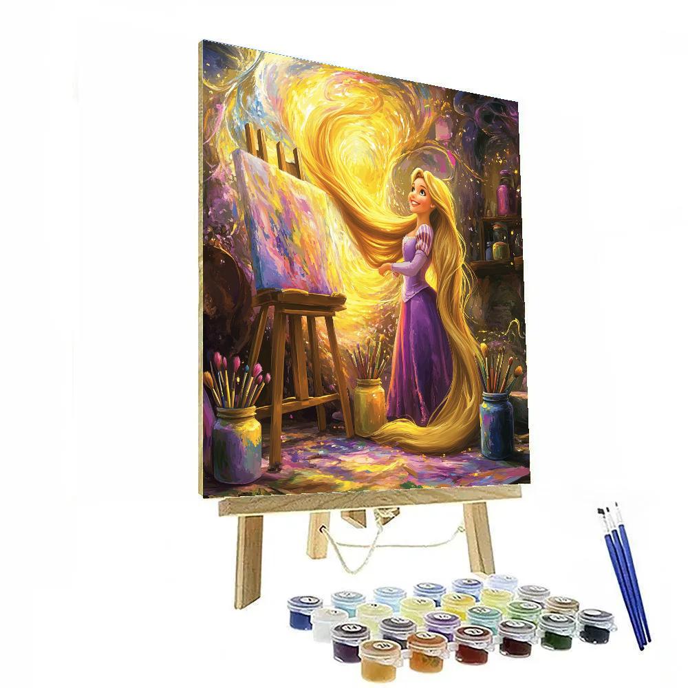 Rapunzel’s Paints And Dreams Disney Inspired Paint by numbers kits