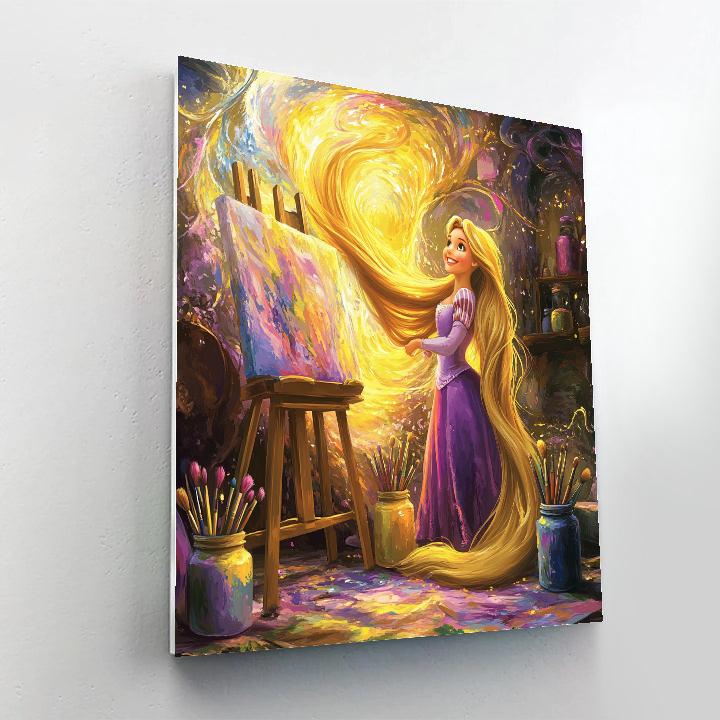 Rapunzel’s Paints And Dreams Disney Inspired Paint by numbers kits