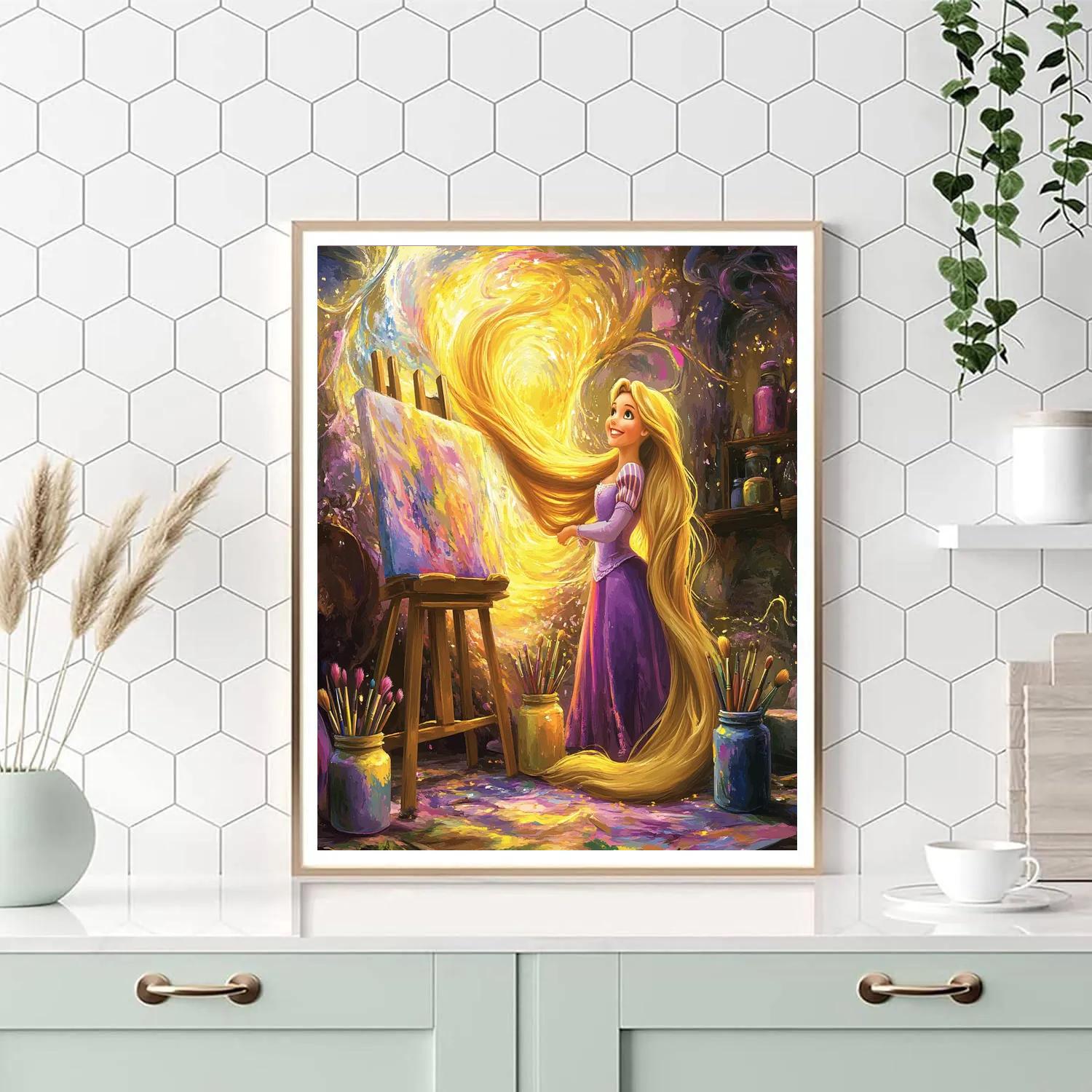 Rapunzel’s Paints And Dreams Disney Inspired Paint by numbers kits