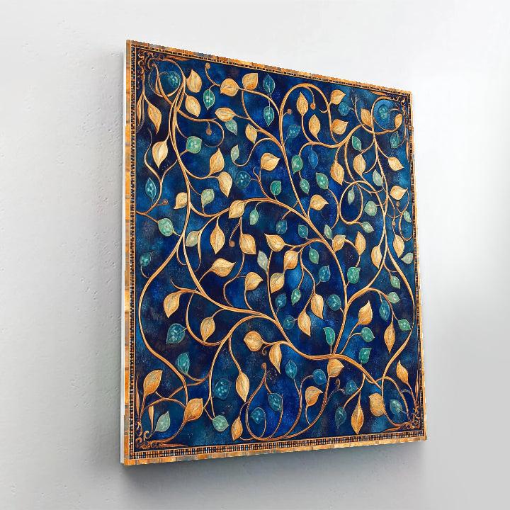 Gustav Klimt Inspired Golden Celestial Vine Canopy Painting by numbers kit