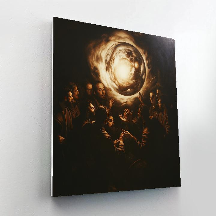 Caravaggio Inspired Discovery Of A New World Painting by numbers kit