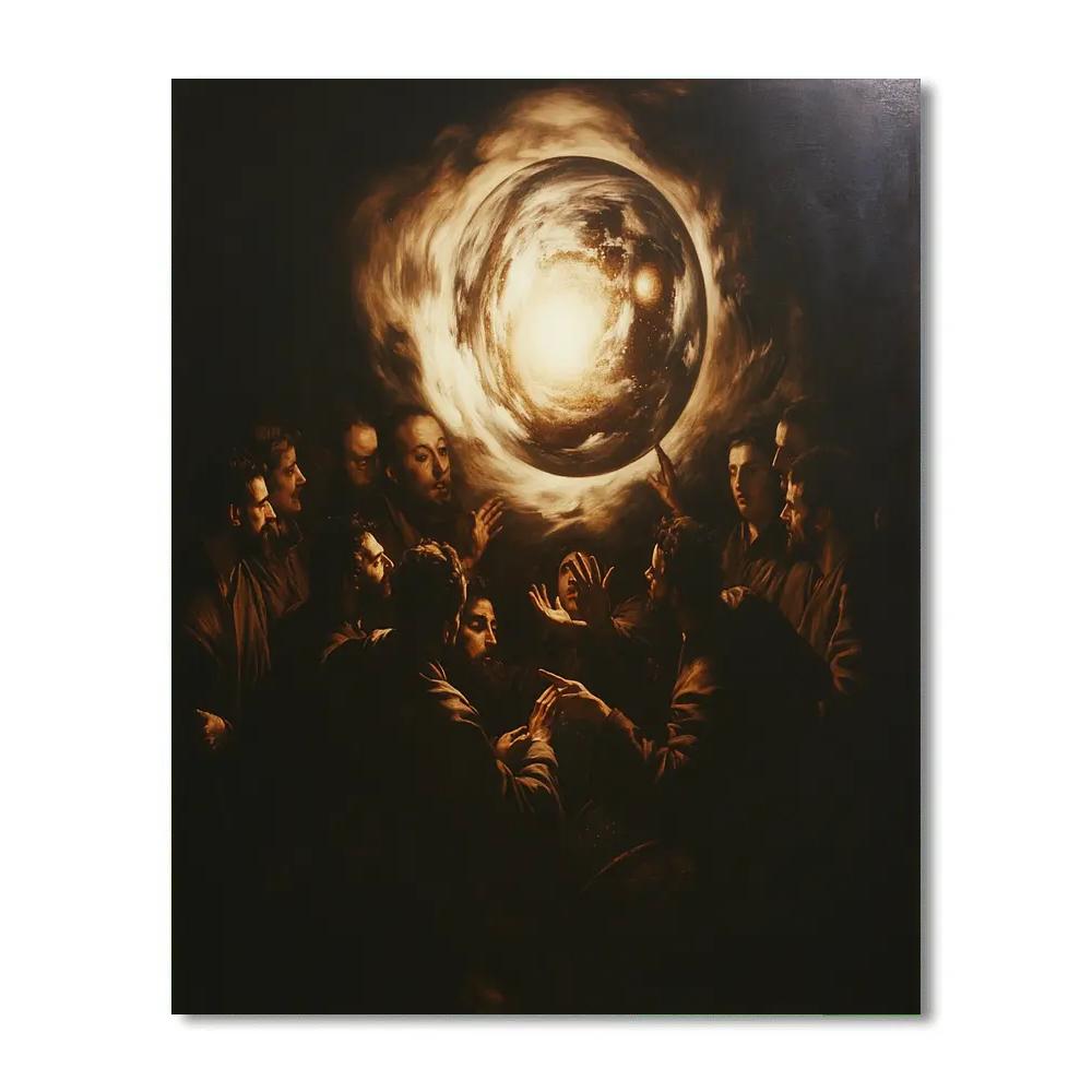 Caravaggio Inspired Discovery Of A New World Painting by numbers kit