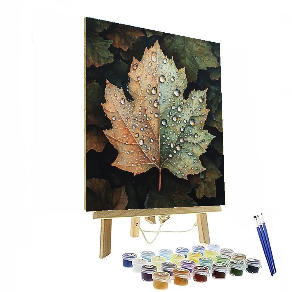 Leonardo Da Vinci Inspired Orchard Dew Lenses Painting by numbers kit