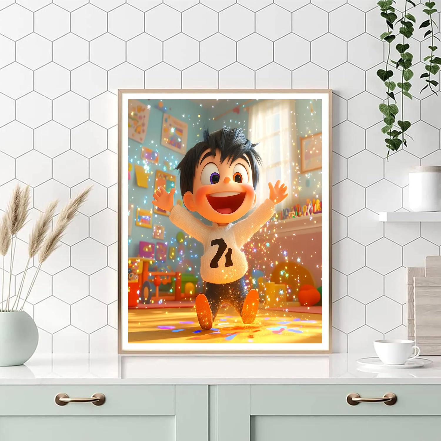 Jack-Jack’s Surprising Sparkle Disney Inspired Paint by numbers kits
