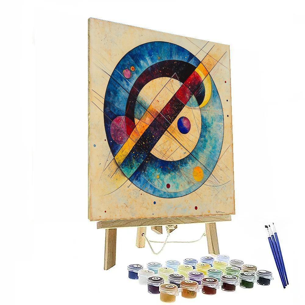 Kandinsky Inspired Planetary Soundscape paint by color