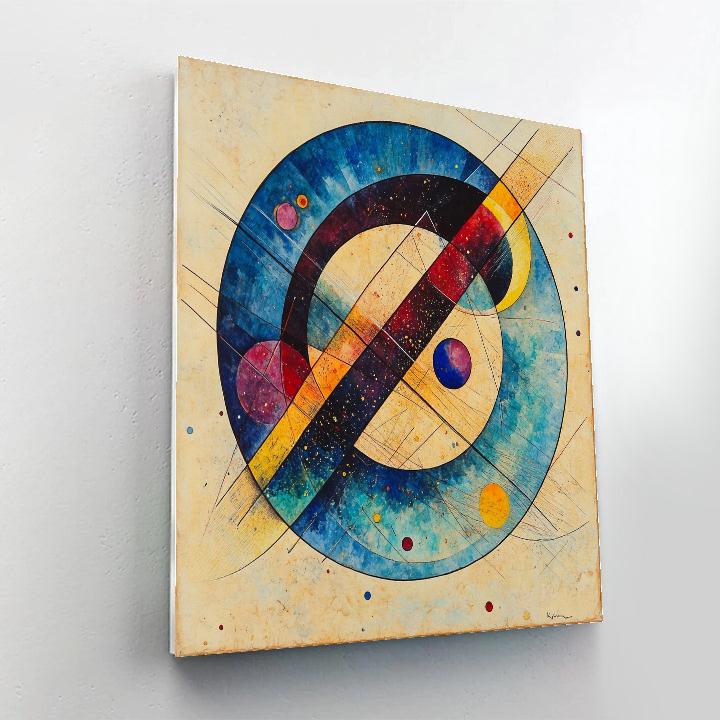 Kandinsky Inspired Planetary Soundscape paint by color