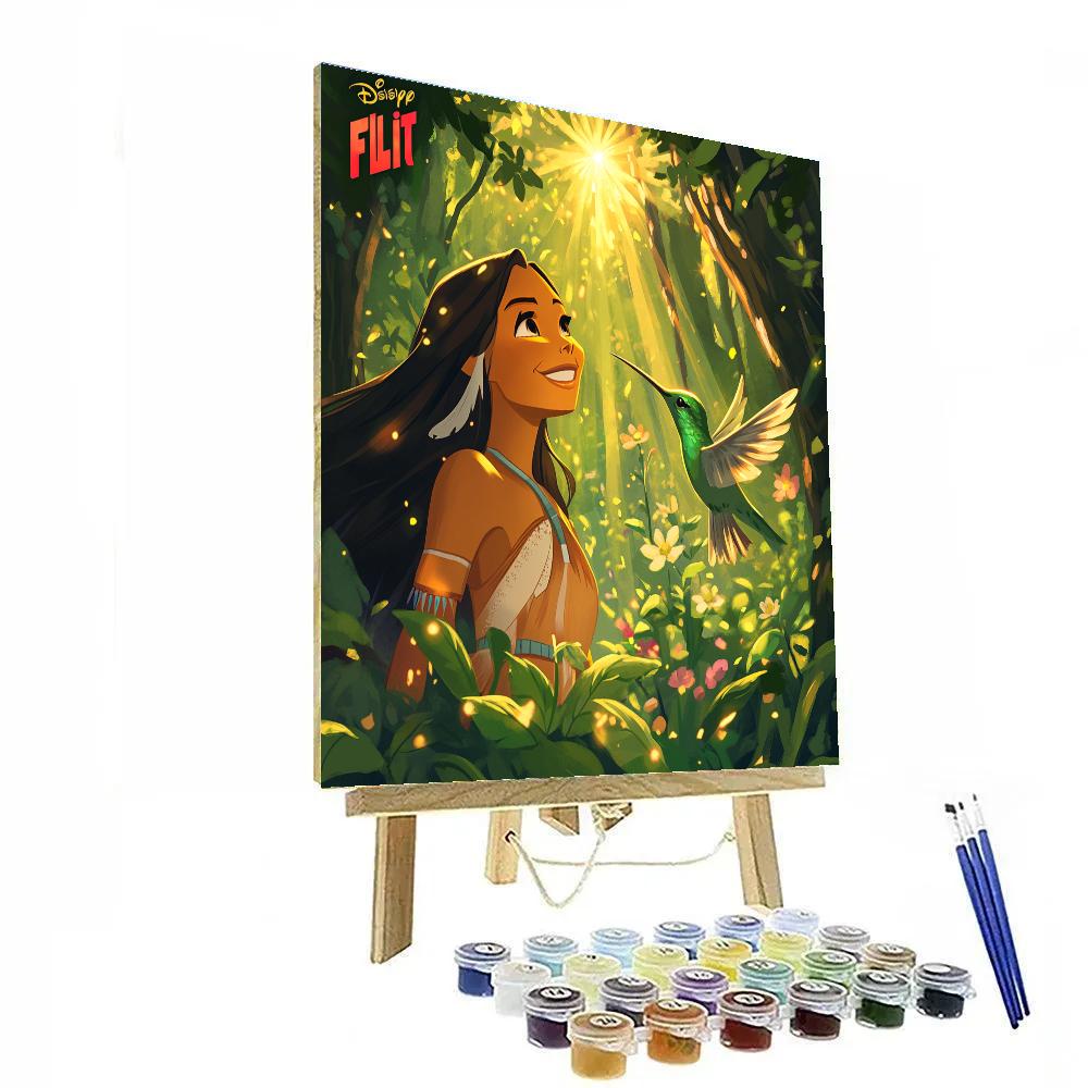 Pocahontas And Flit’s Forest Friends Disney Inspired Paint by numbers kits