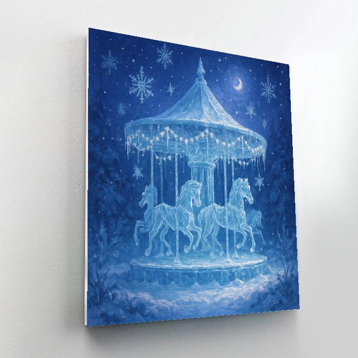 Icicle Carousel Hollow paint by color