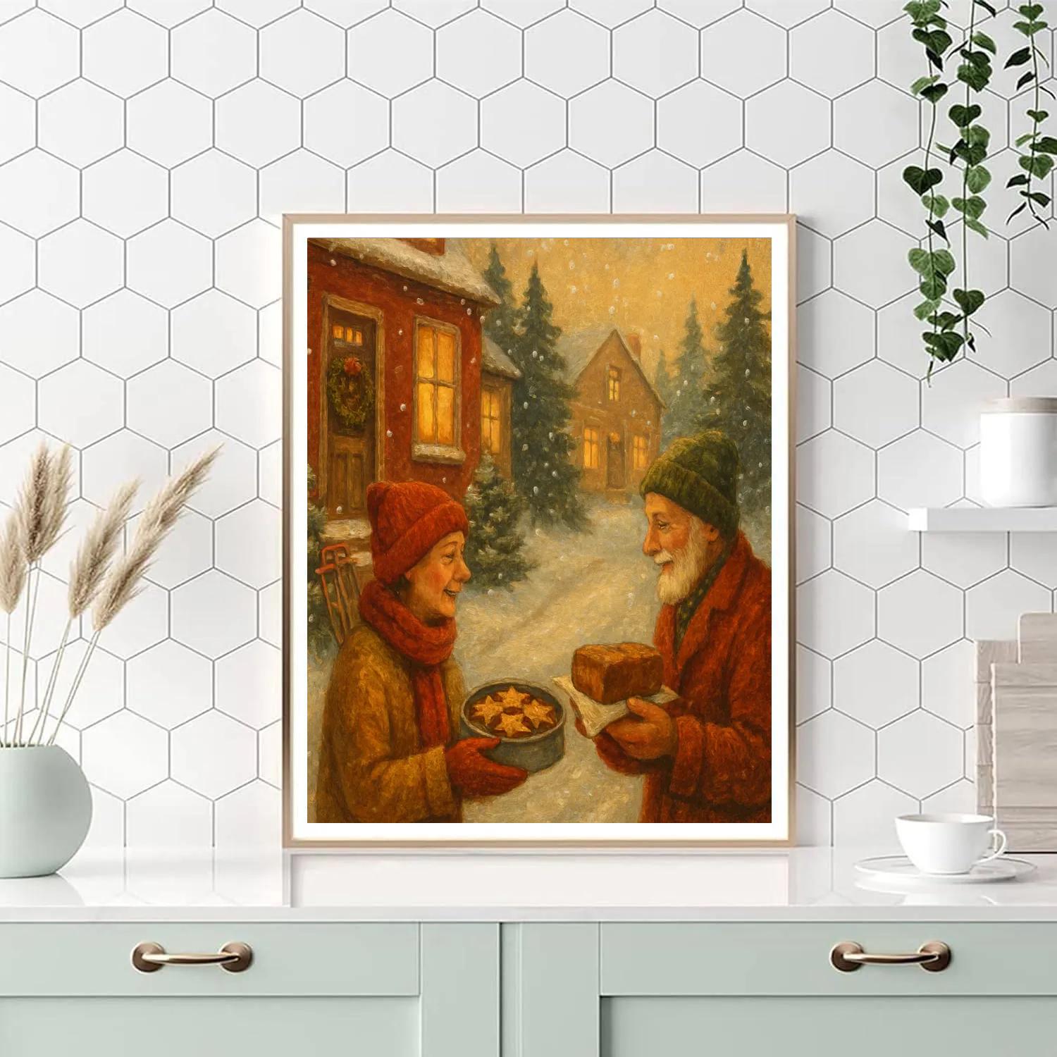 Cedar Hearth Exchange DIY paint by numbers