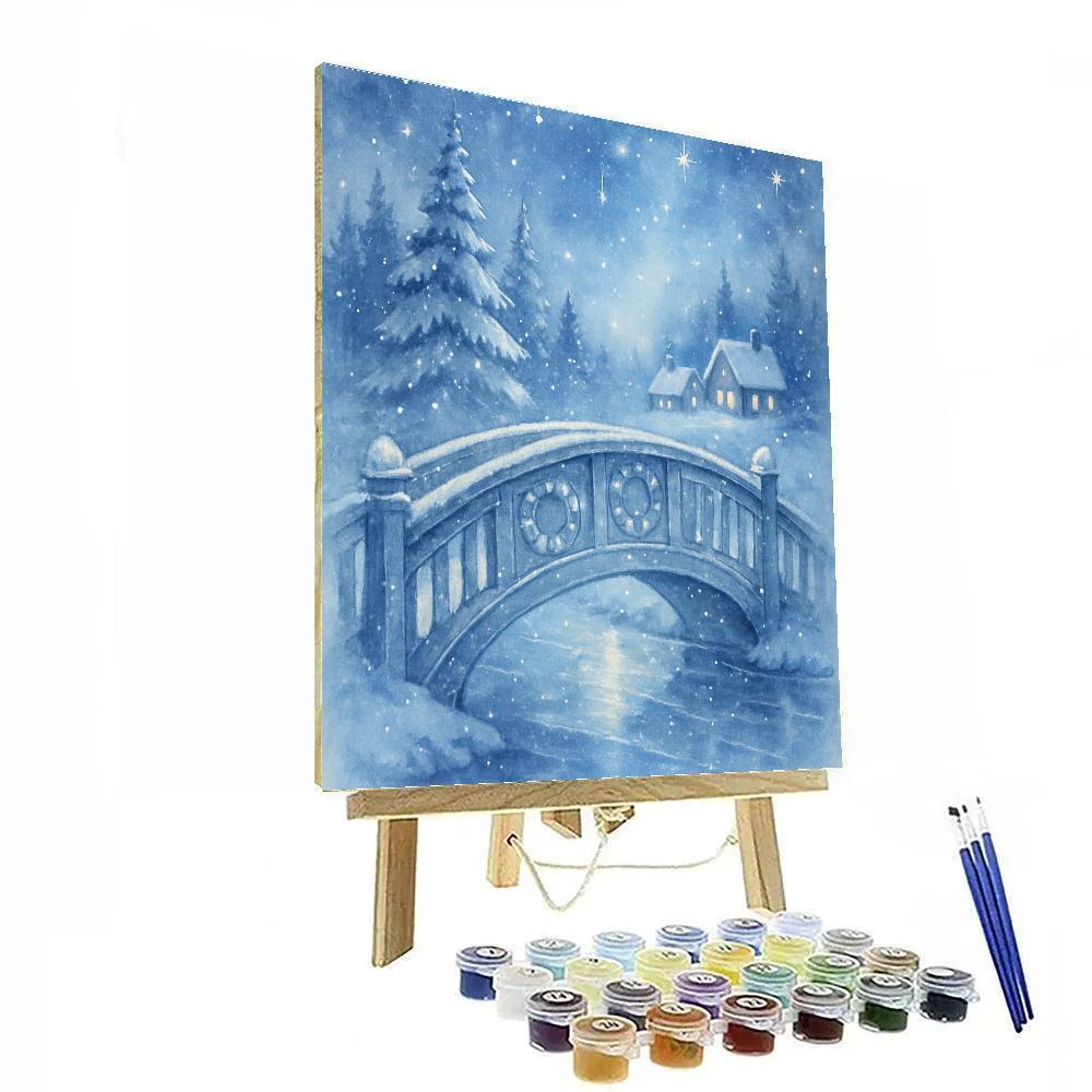 Crystal Bridge Noel painting number kit
