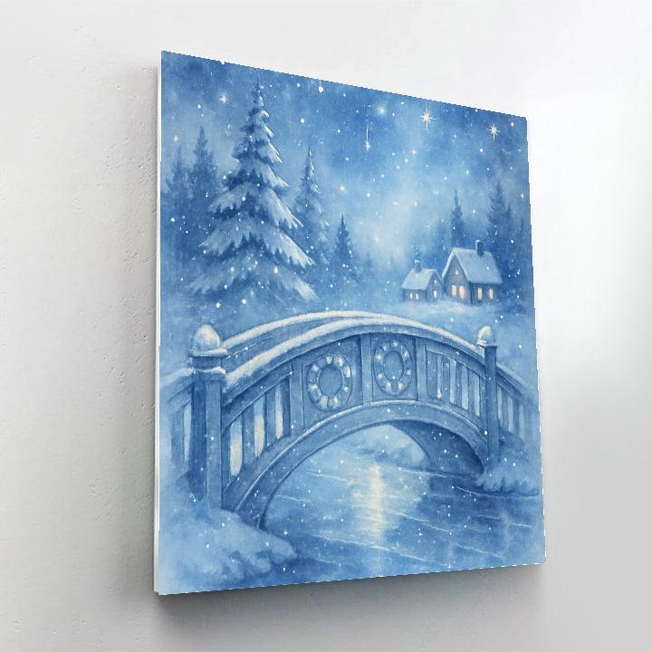 Crystal Bridge Noel painting number kit