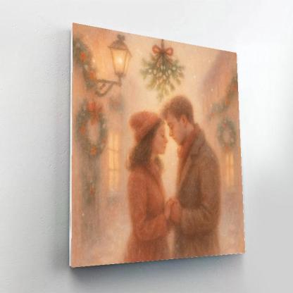 Mistletoe Alley Serenade paint by number
