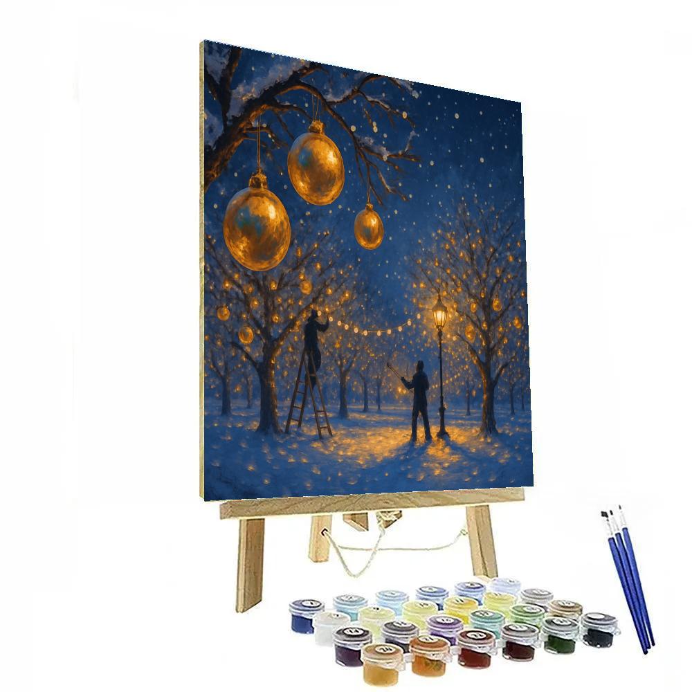 Ornament Orchard Nights painting number kit