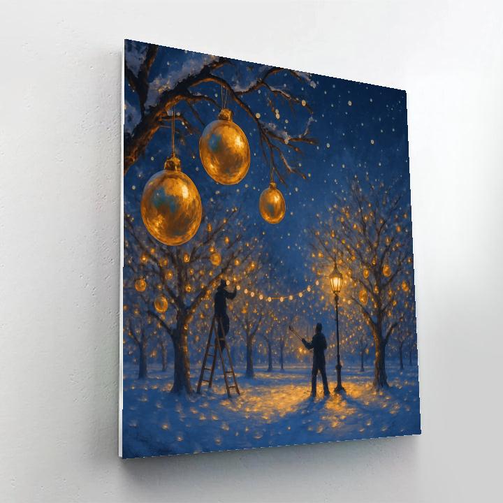Ornament Orchard Nights painting number kit