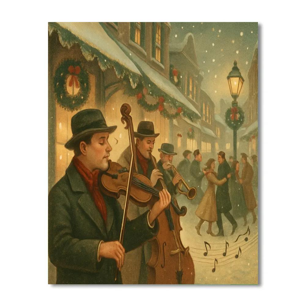 Pennywhistle Winter Waltz Paint by numbers kits