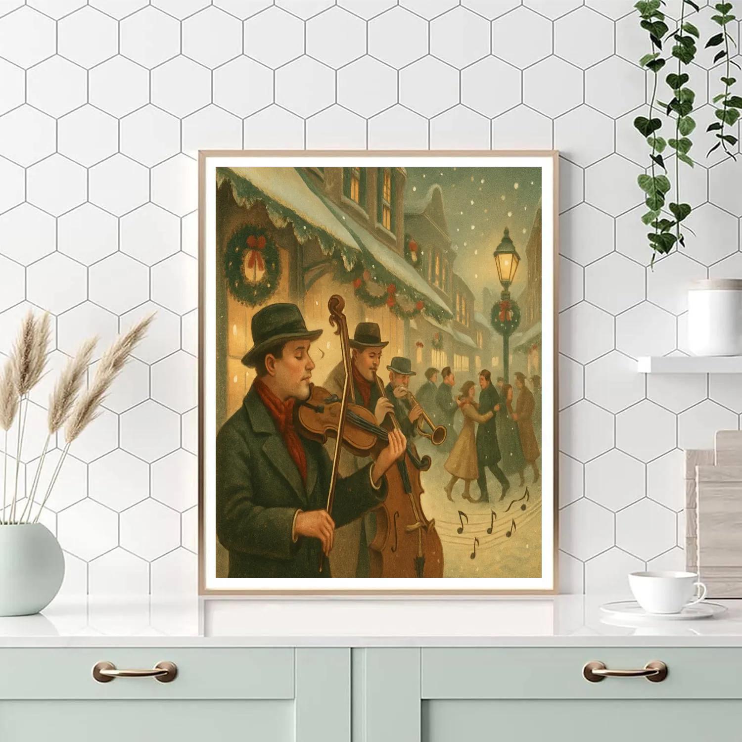 Pennywhistle Winter Waltz Paint by numbers kits