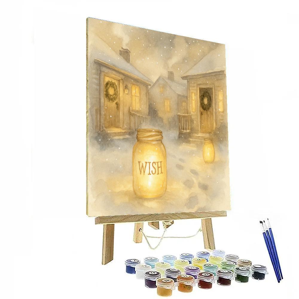 Porchlight Wish Exchange paint by number