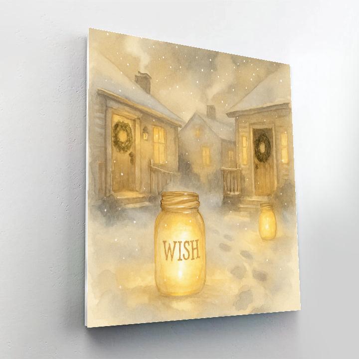 Porchlight Wish Exchange paint by number