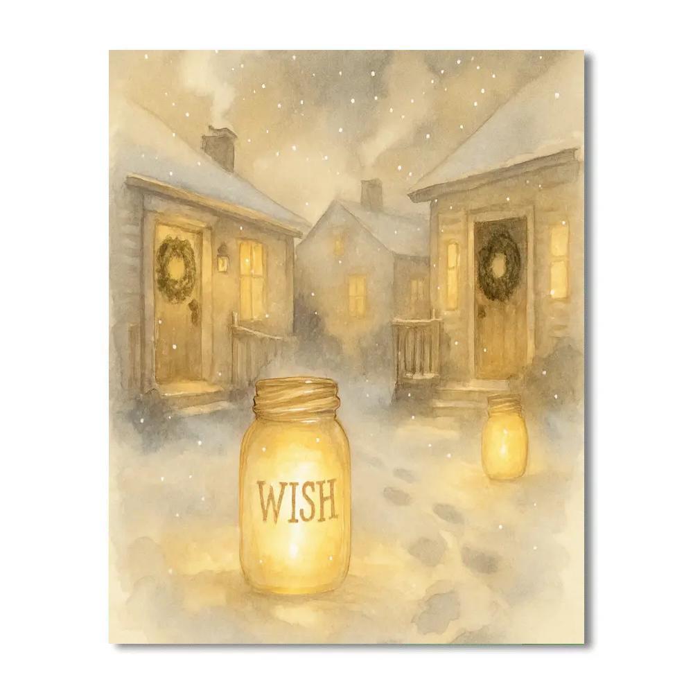 Porchlight Wish Exchange paint by number