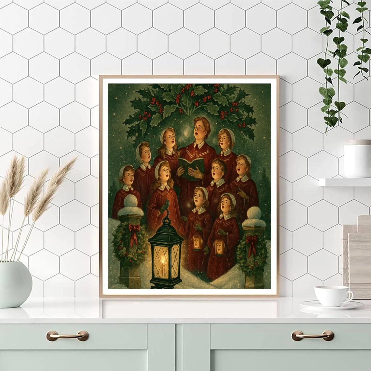 Hollyridge Lantern Choir paint by color
