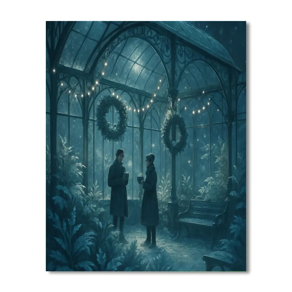 Frostwork Window Conservatory Paint by numbers kits