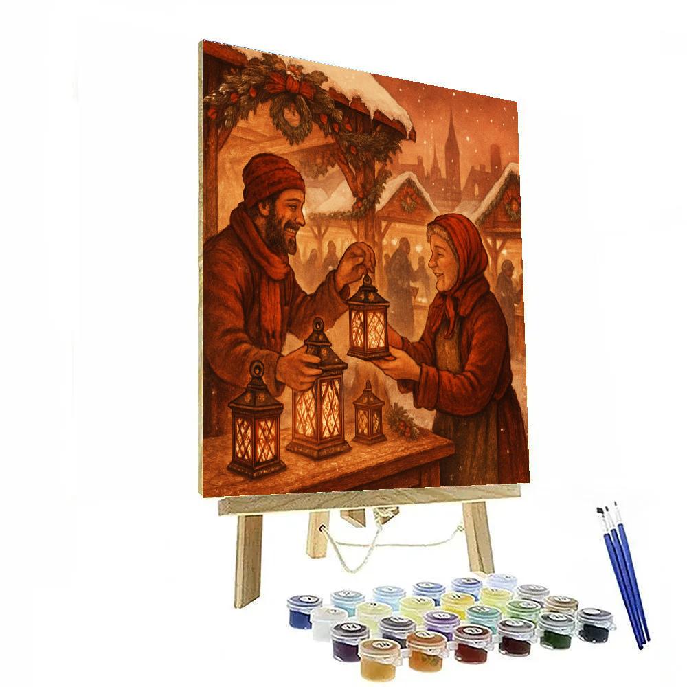 Hearthmarket Lantern Exchange Paint by numbers kits