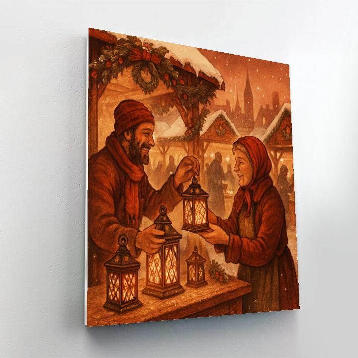 Hearthmarket Lantern Exchange Paint by numbers kits