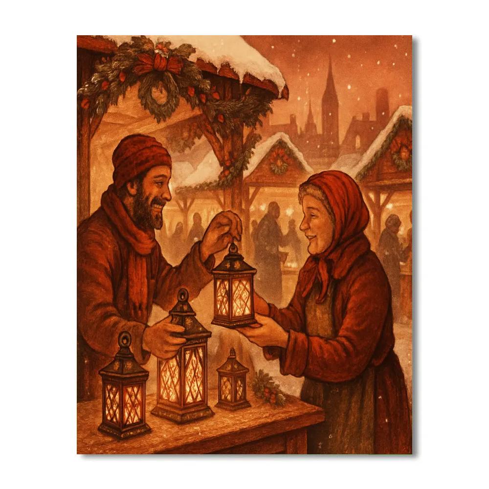 Hearthmarket Lantern Exchange Paint by numbers kits