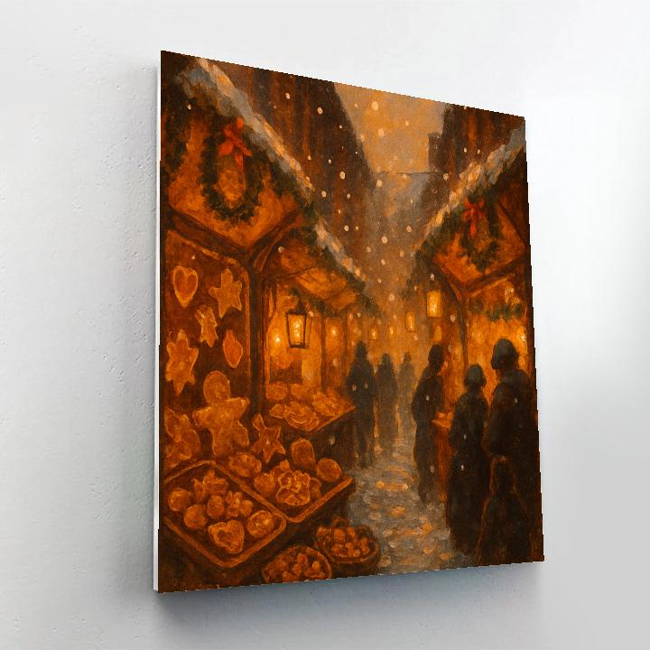 Ginger Lantern Alley paint by number