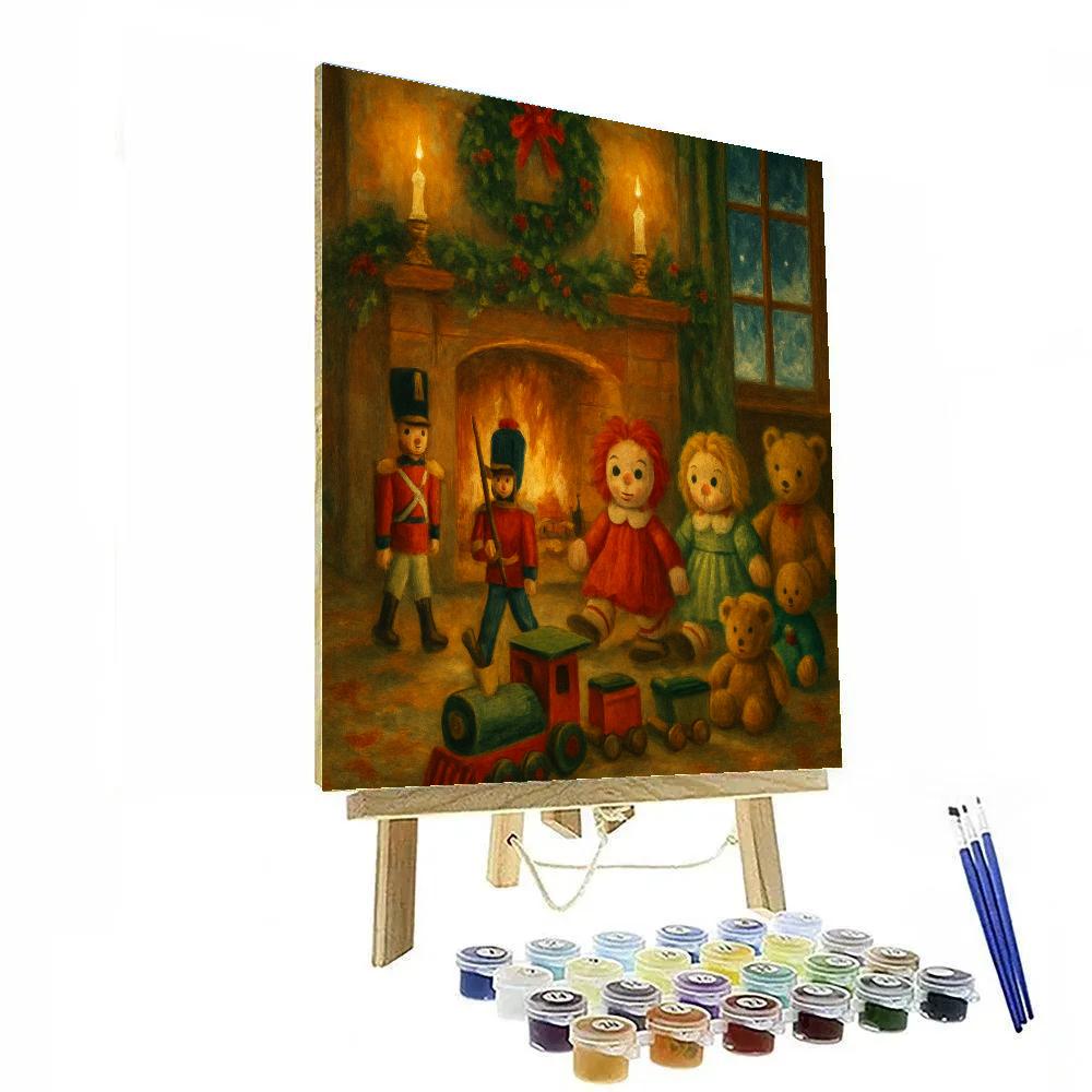 Hearthside Toy Parade painting number kit