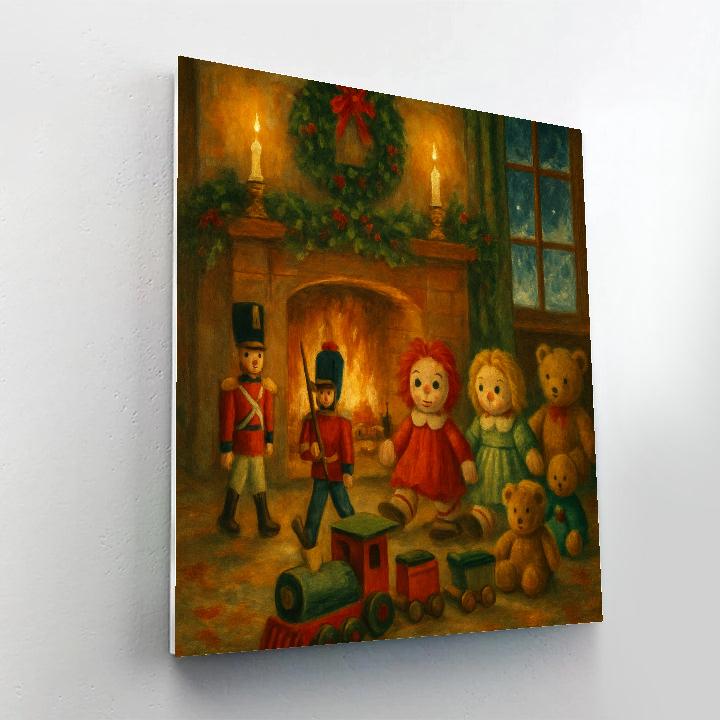 Hearthside Toy Parade painting number kit